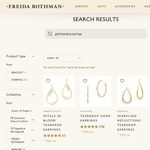 New 14K Gold Plated Drop Hoop Earrings Sterling Silver Diamond Fancy Formal - Picture 5 of 7